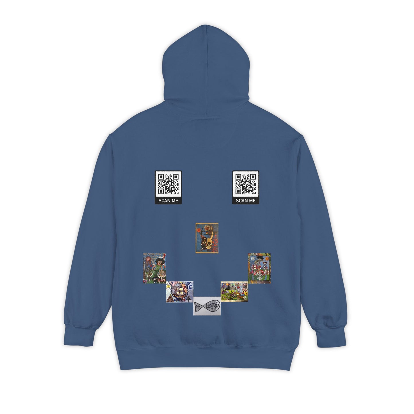 Smile, Say heART Unisex Hoodie