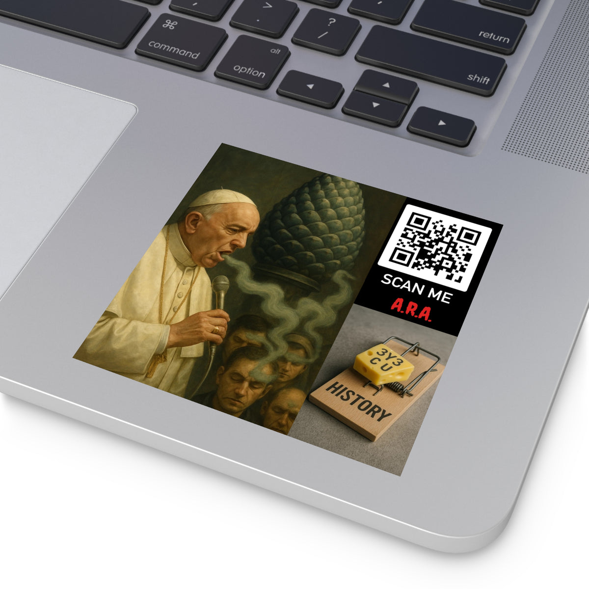 Pope's Smoke Stickers, Indoor\Outdoor