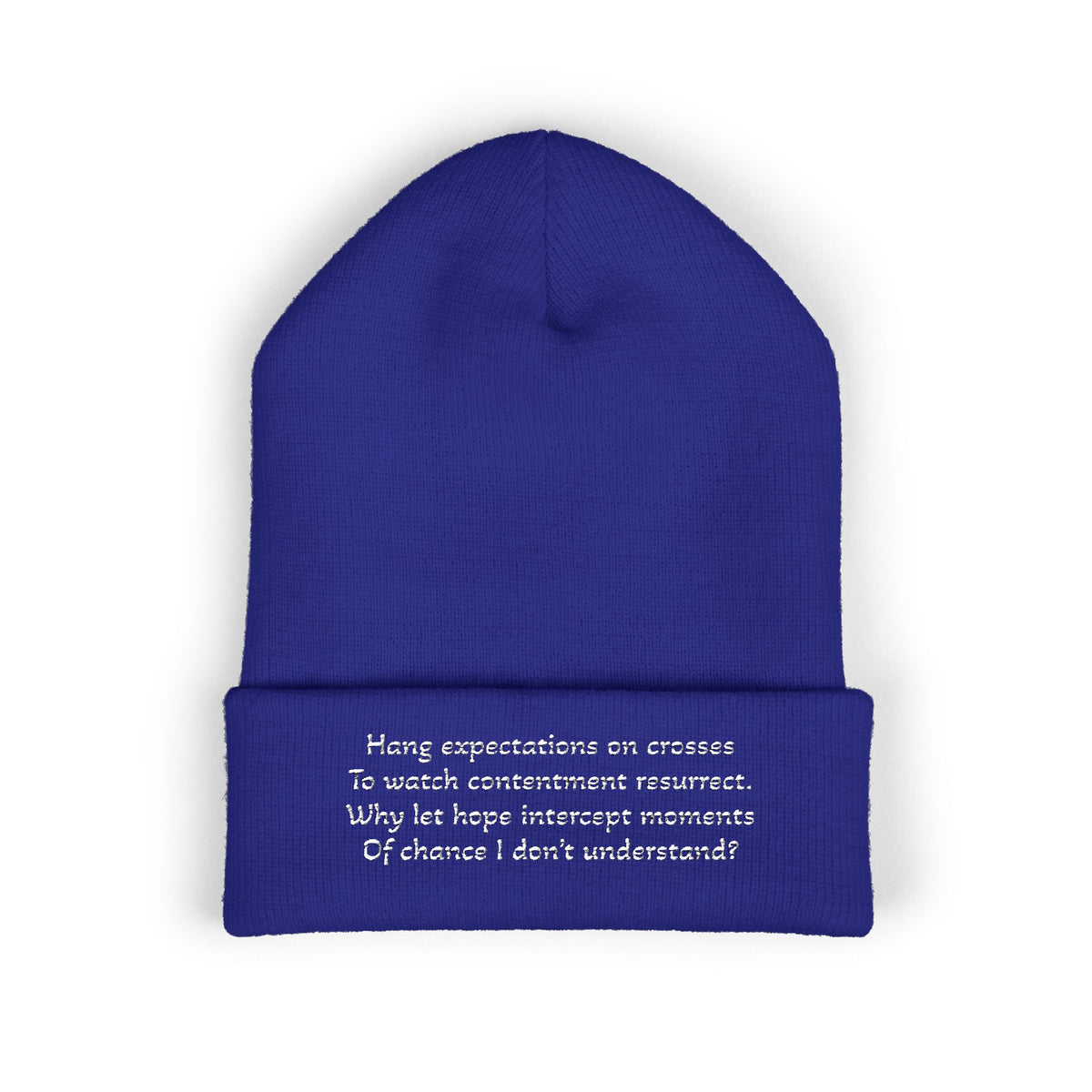 Z. Hang Expectations Beanie (Embroidery)