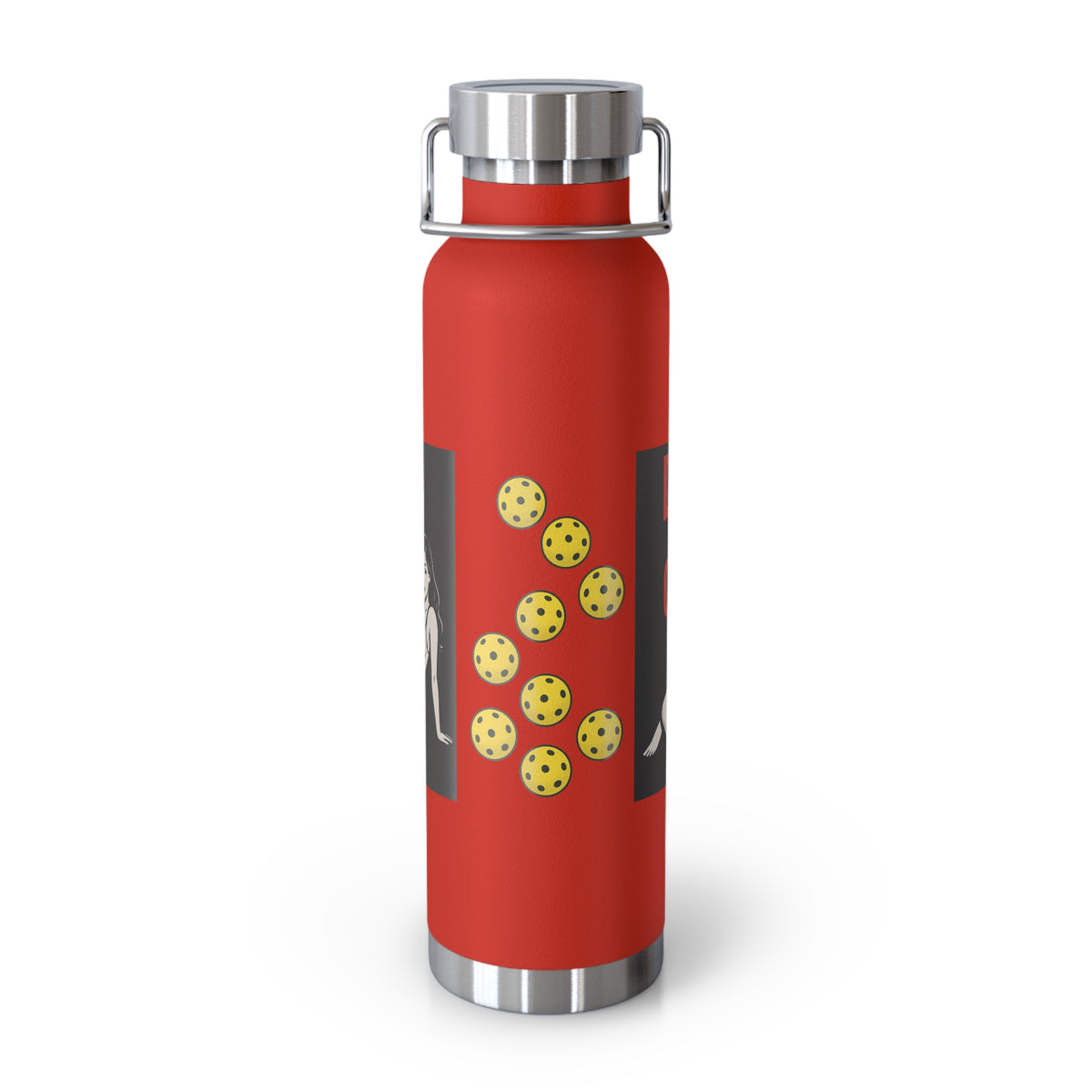 Dink and Chill One Copper Insulated Bottle, 22oz