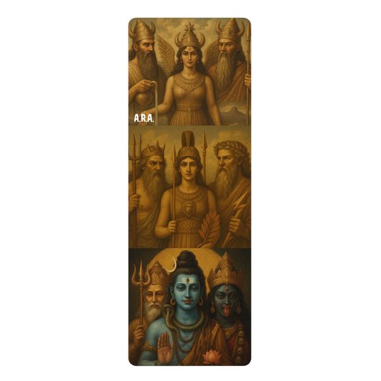 C. Trinities Transcripted Transgression Yoga Mat