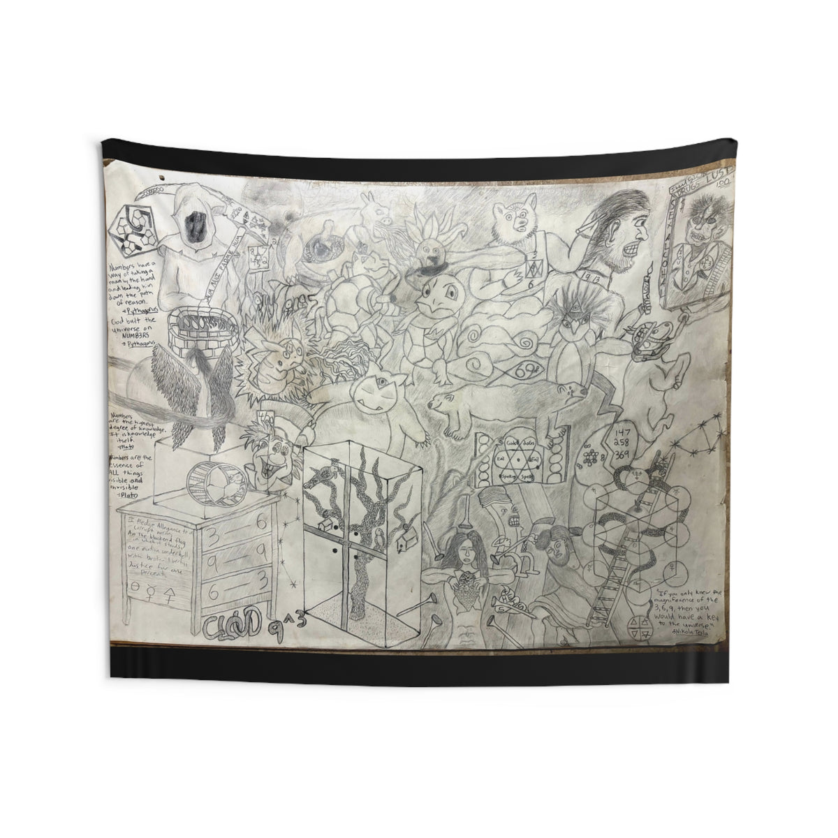 Cloud 9^3 Tapestries