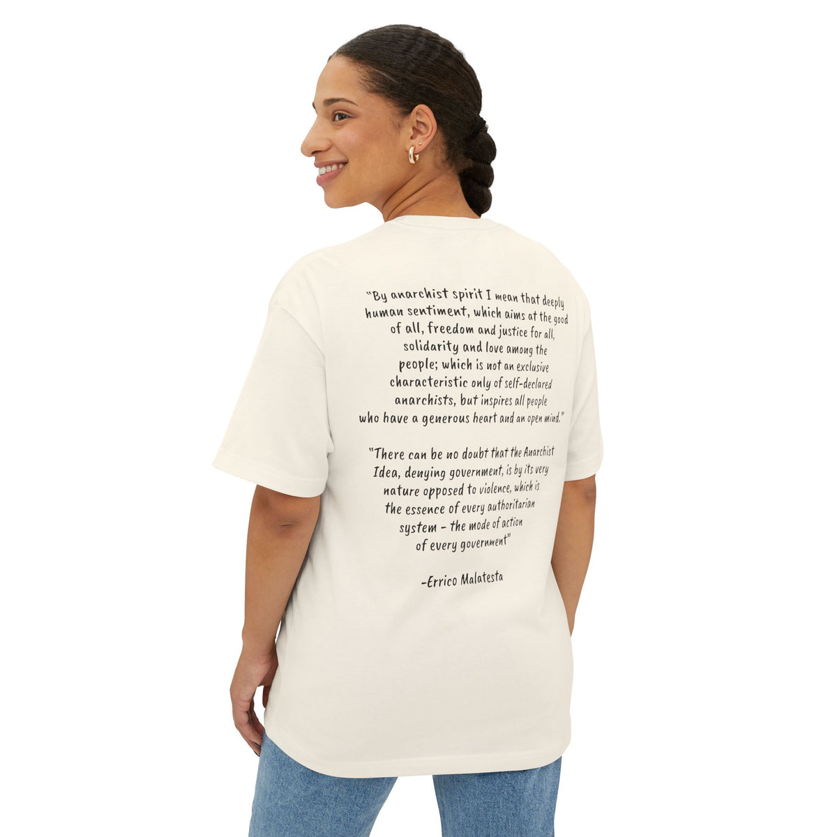 E. Errico Malatesta Boxy Tee