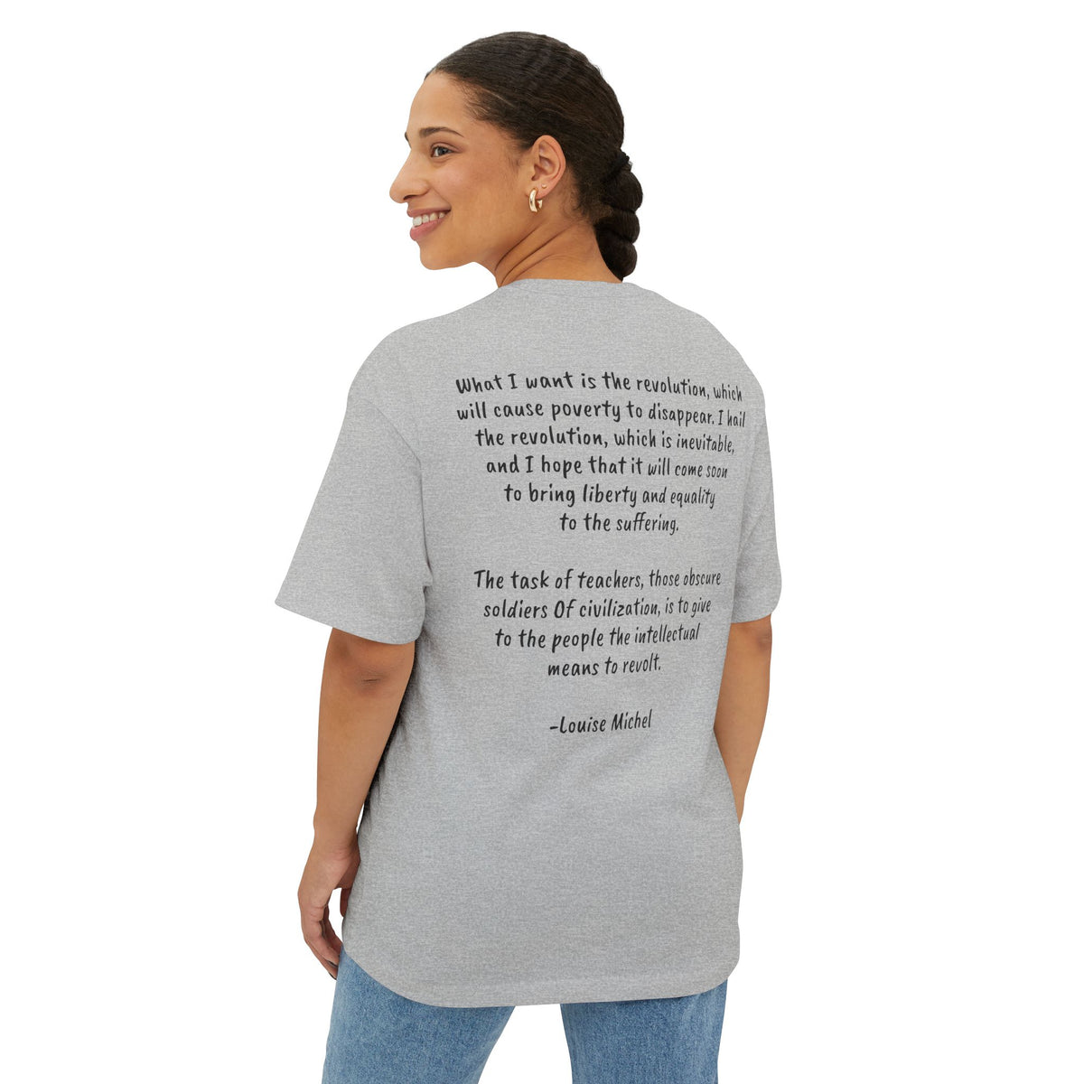 H. Louise Michel Boxy Tee