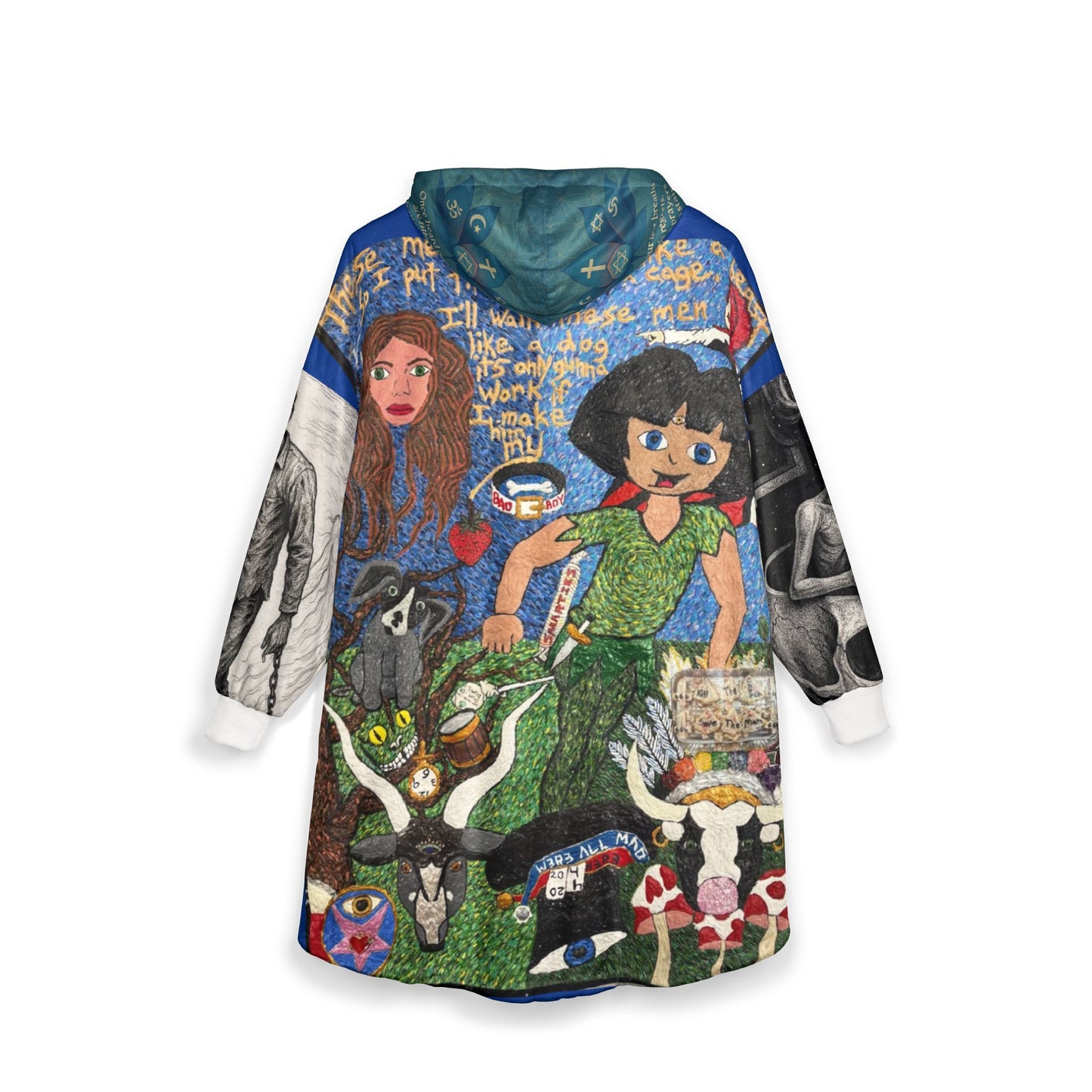 F. Pan-Dora Hooded Blankie