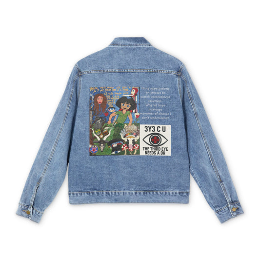 E. Pan-Dora Denim Jacket