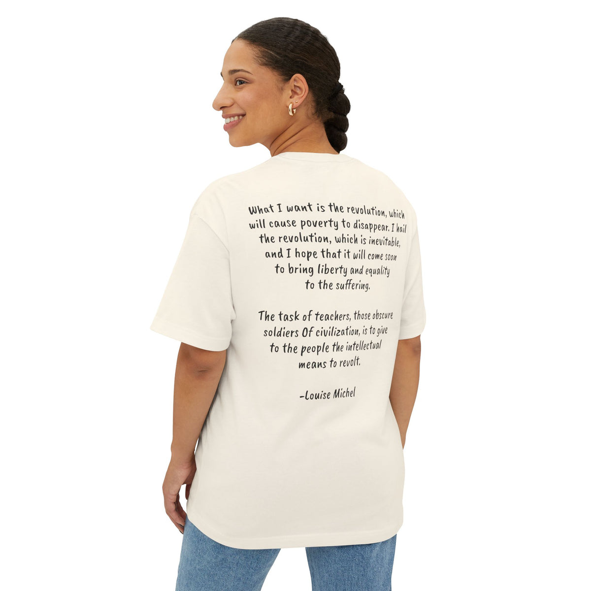 H. Louise Michel Boxy Tee