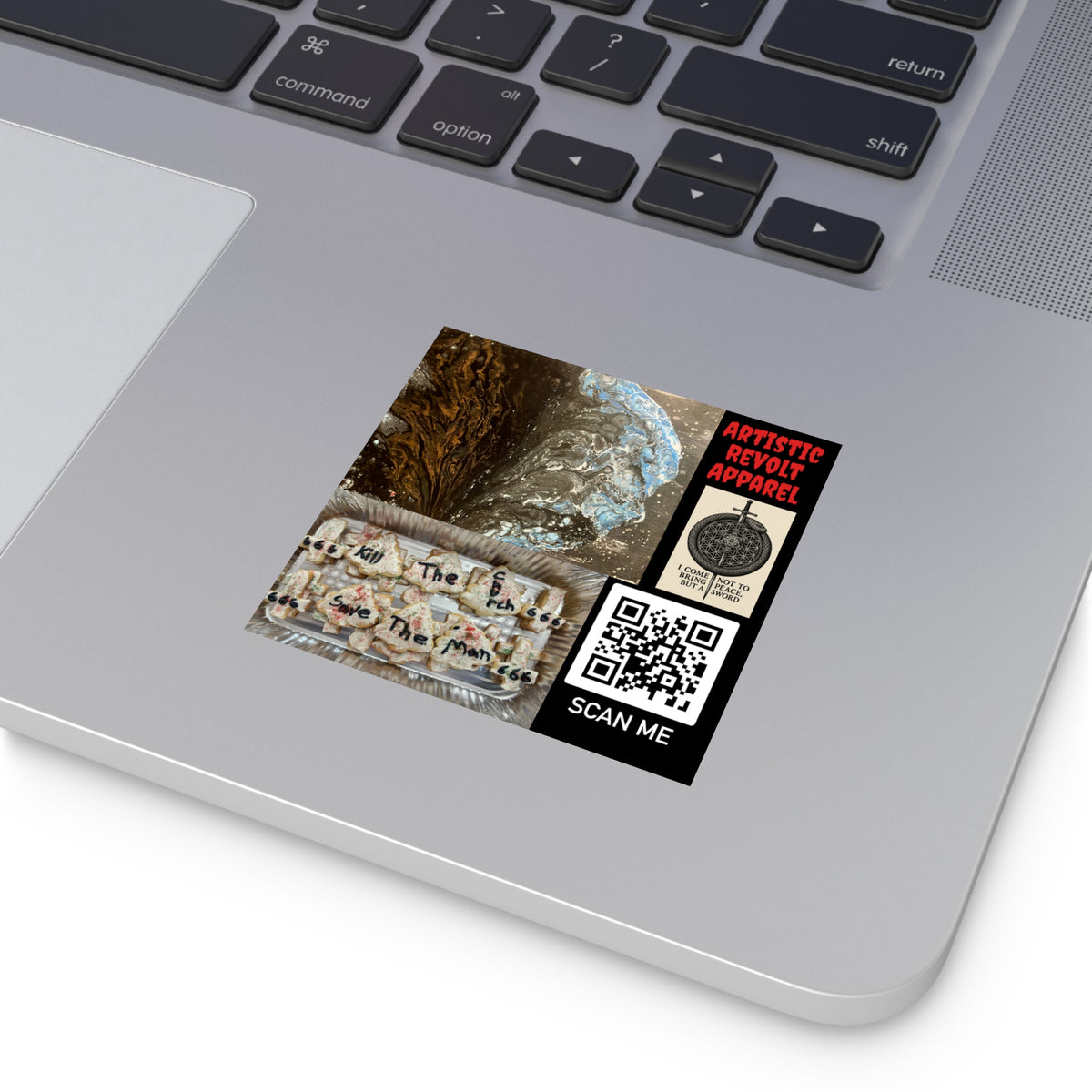 Buried Blue Race Stickers, Indoor\Outdoor