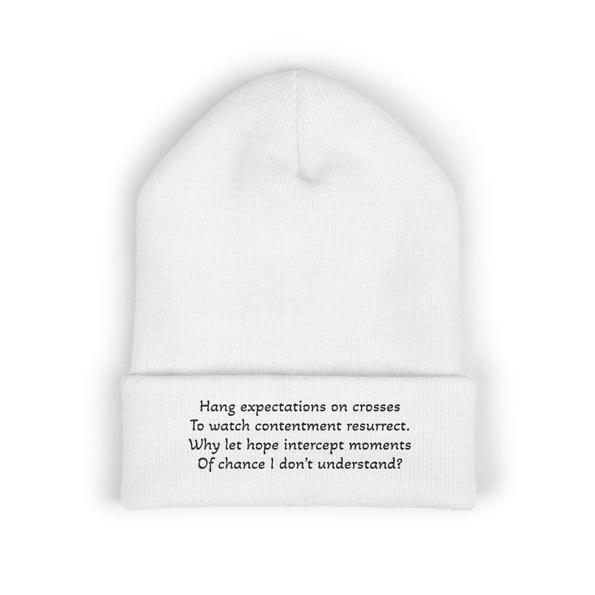 Z. Hang Expectations Beanie (Embroidery)