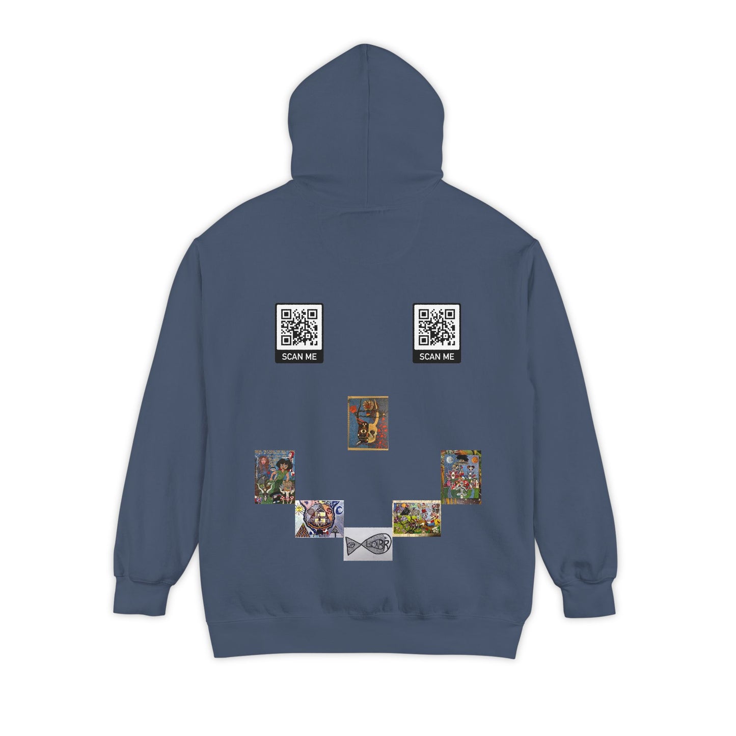 Smile, Say heART Unisex Hoodie