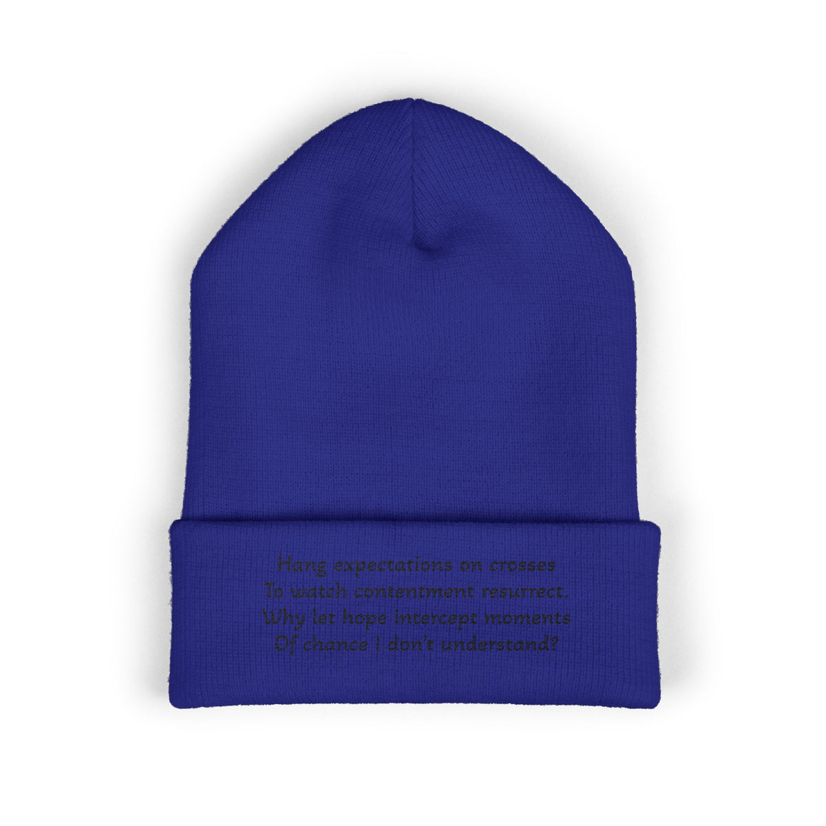 Z. Hang Expectations Beanie (Embroidery)