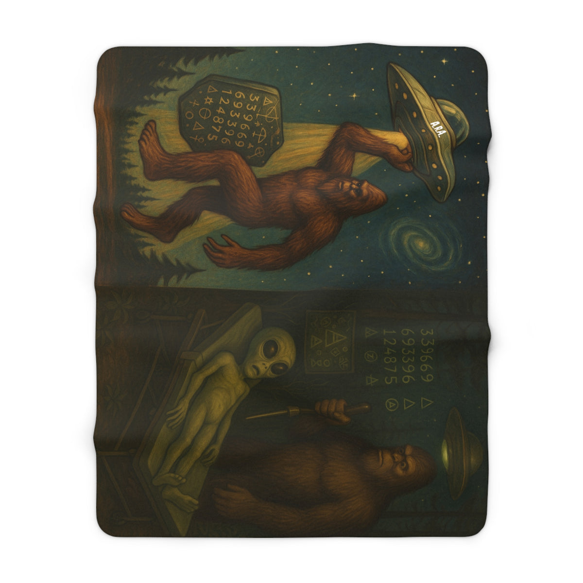 C. Bigfoots Revenge Blanket