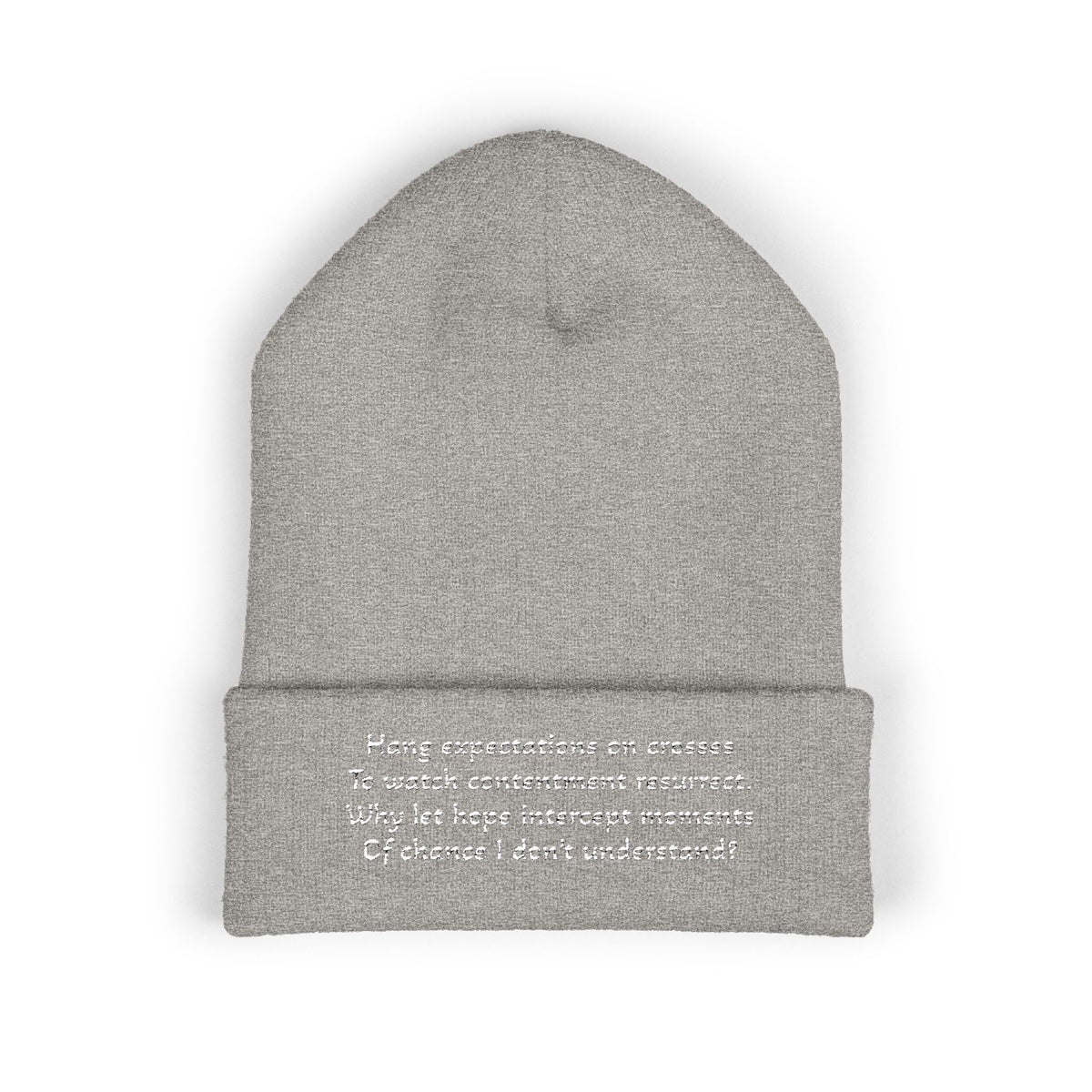 Z. Hang Expectations Beanie (Embroidery)