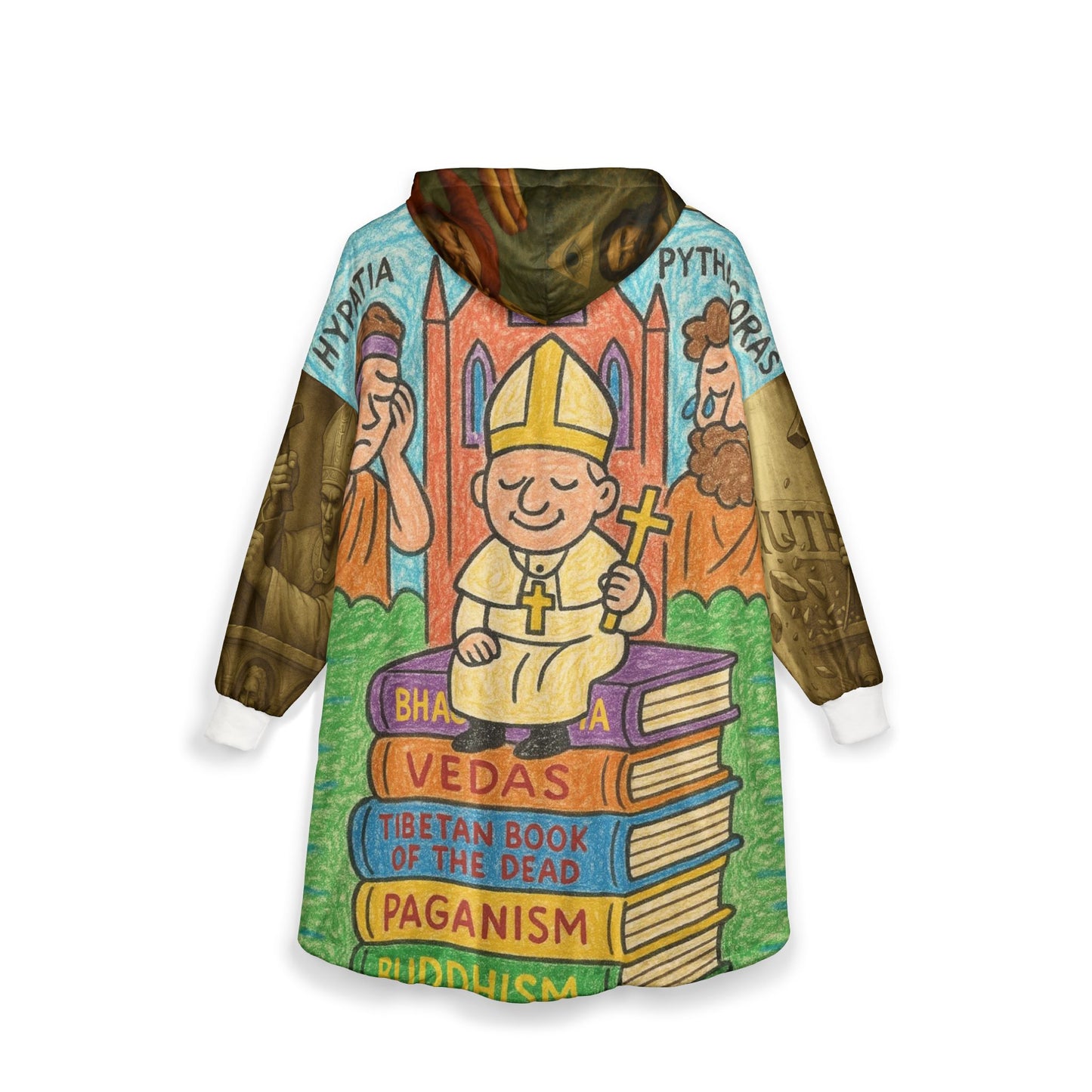 F. Doctrine Built On Bones Hooded Blankie