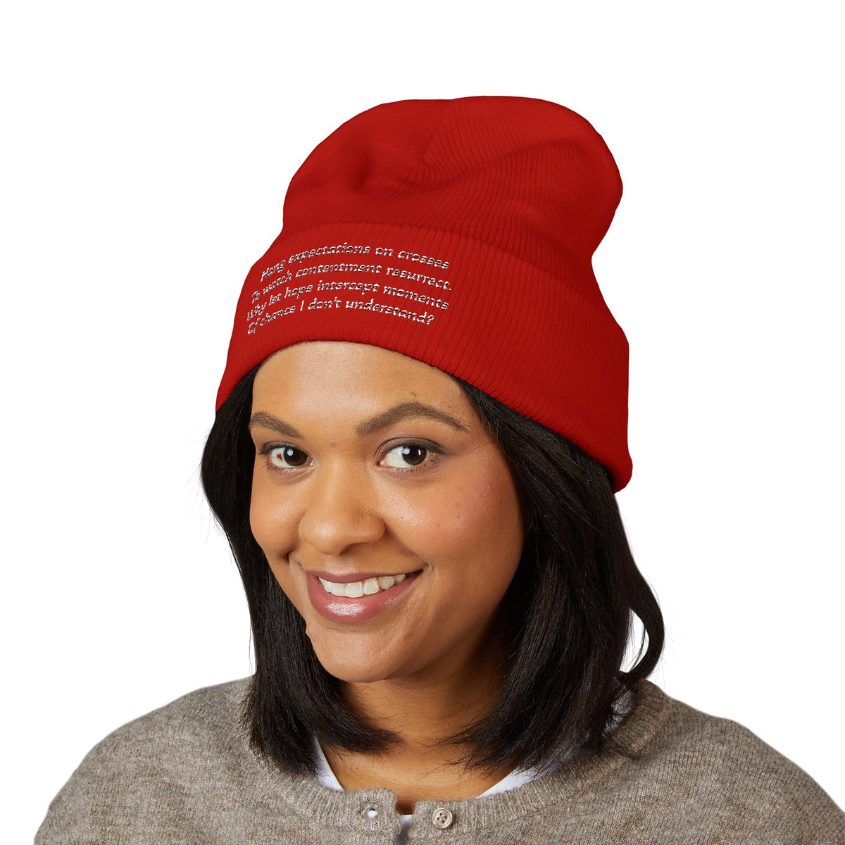 Z. Hang Expectations Beanie (Embroidery)