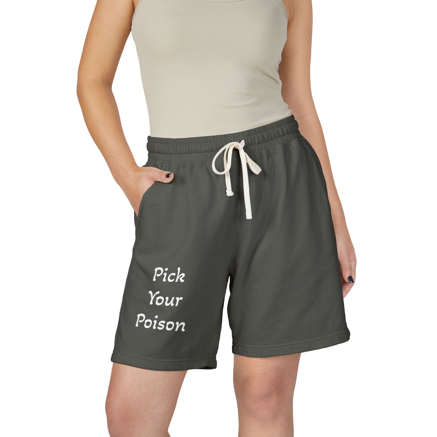 I. Pick Your Poison Lightweight Fleece Sweat Shorts