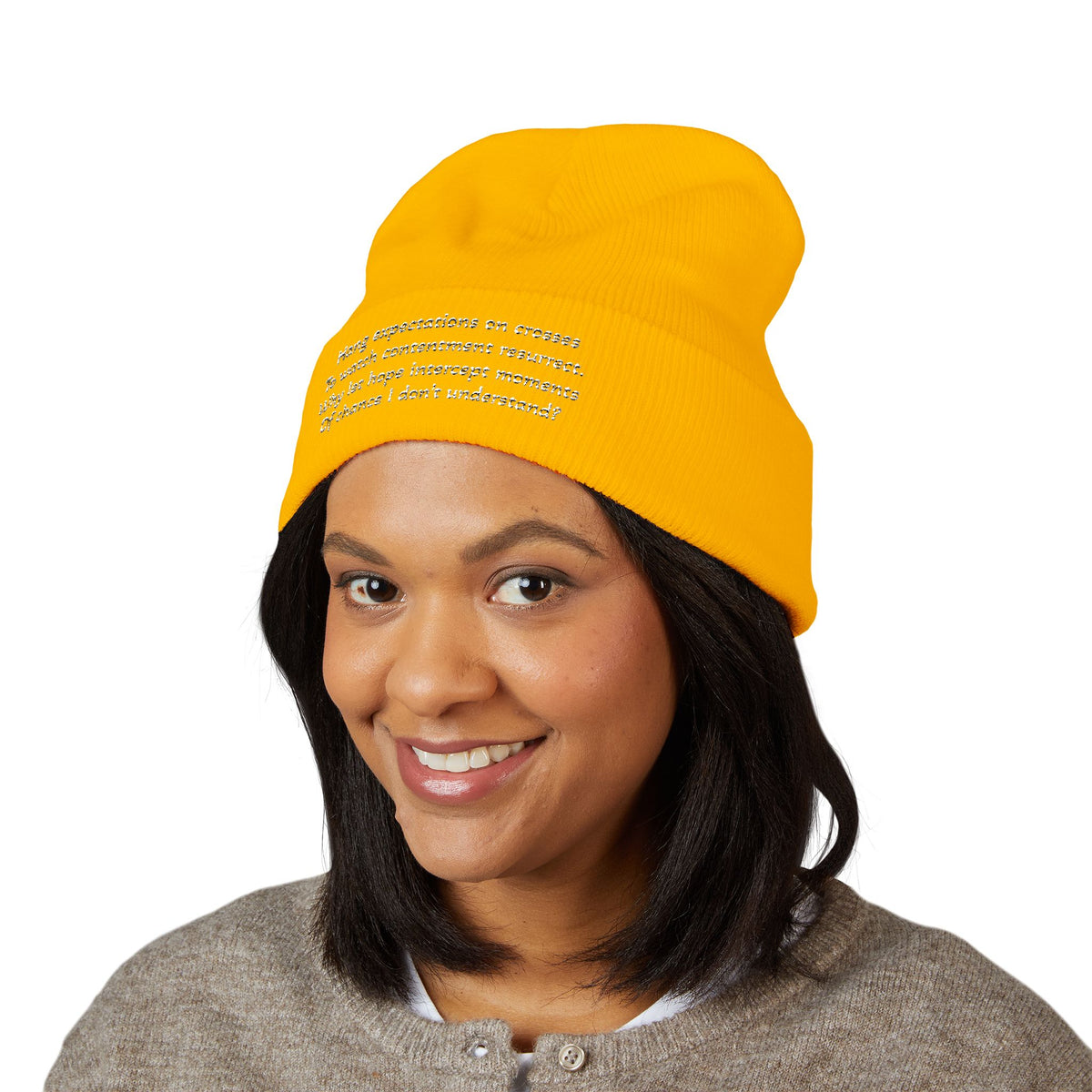 Z. Hang Expectations Beanie (Embroidery)