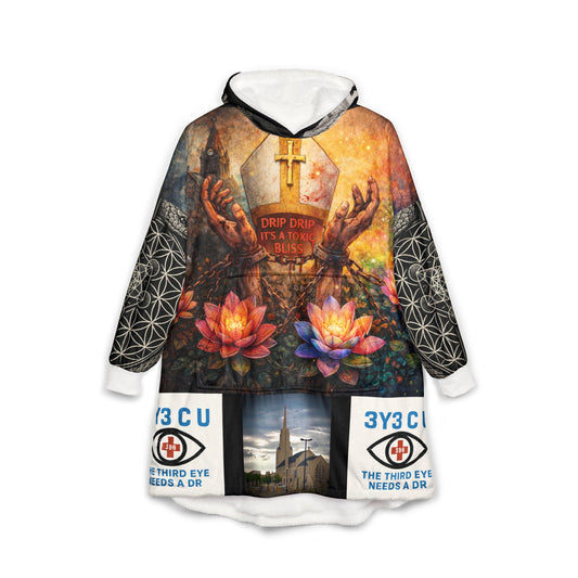 F.  Jesus/Horus Mirror Hooded Blankie
