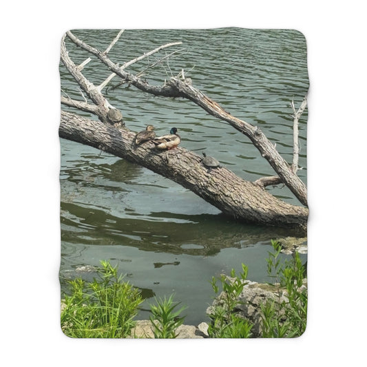 B. Turtle & Duck Friends Blanket