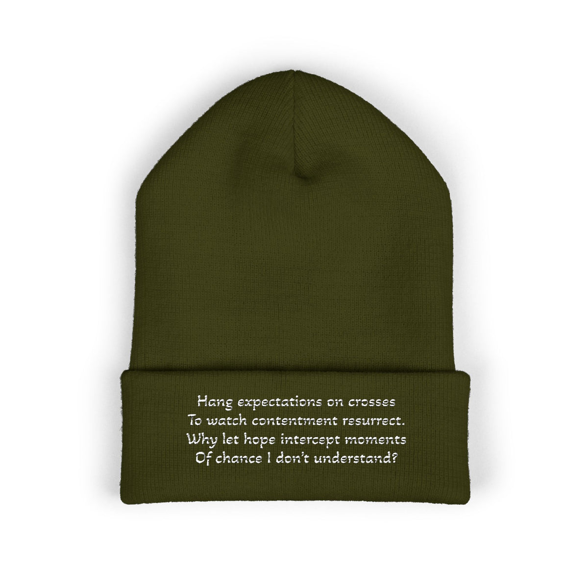 Z. Hang Expectations Beanie (Embroidery)
