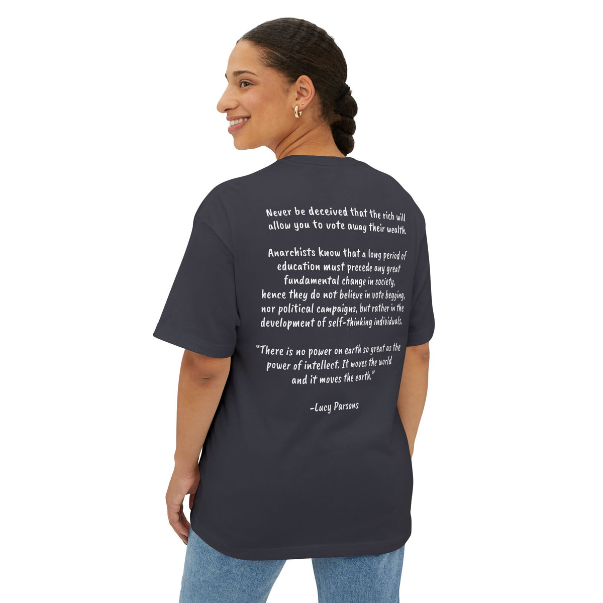 F. Lucy Parson Boxy Tee