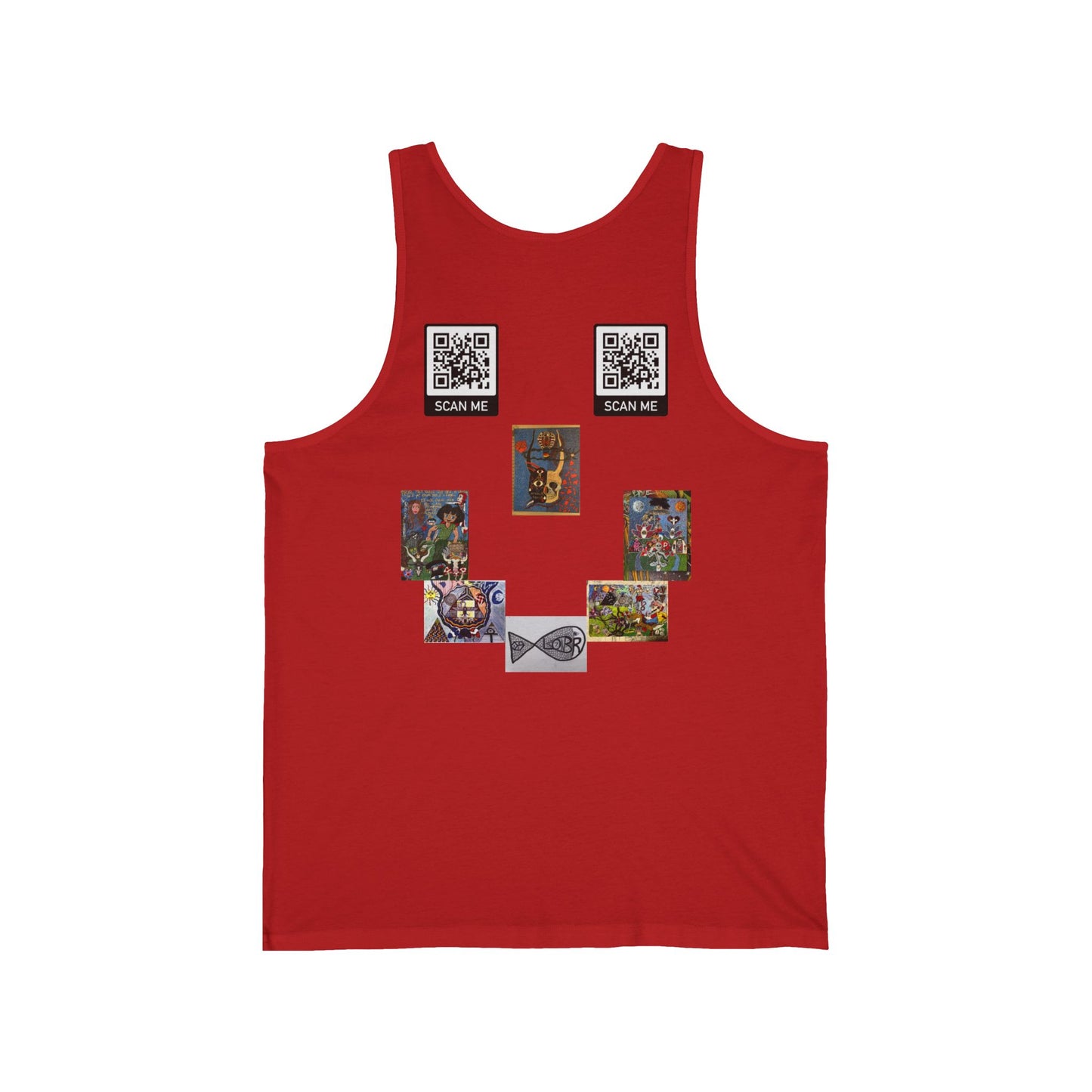Smile, Say heART Unisex Tank