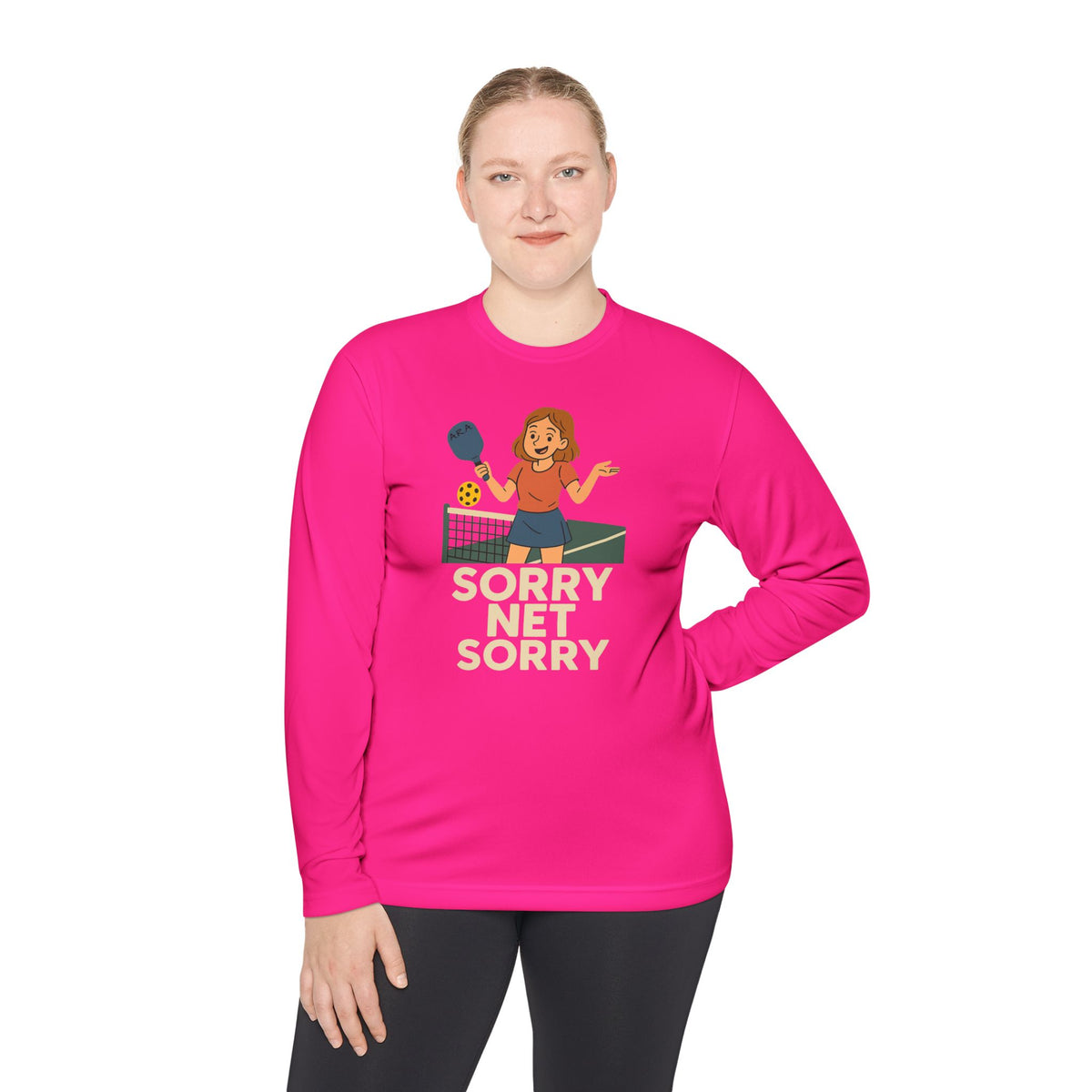 Sorry Net Sorry Long Sleeve Tee