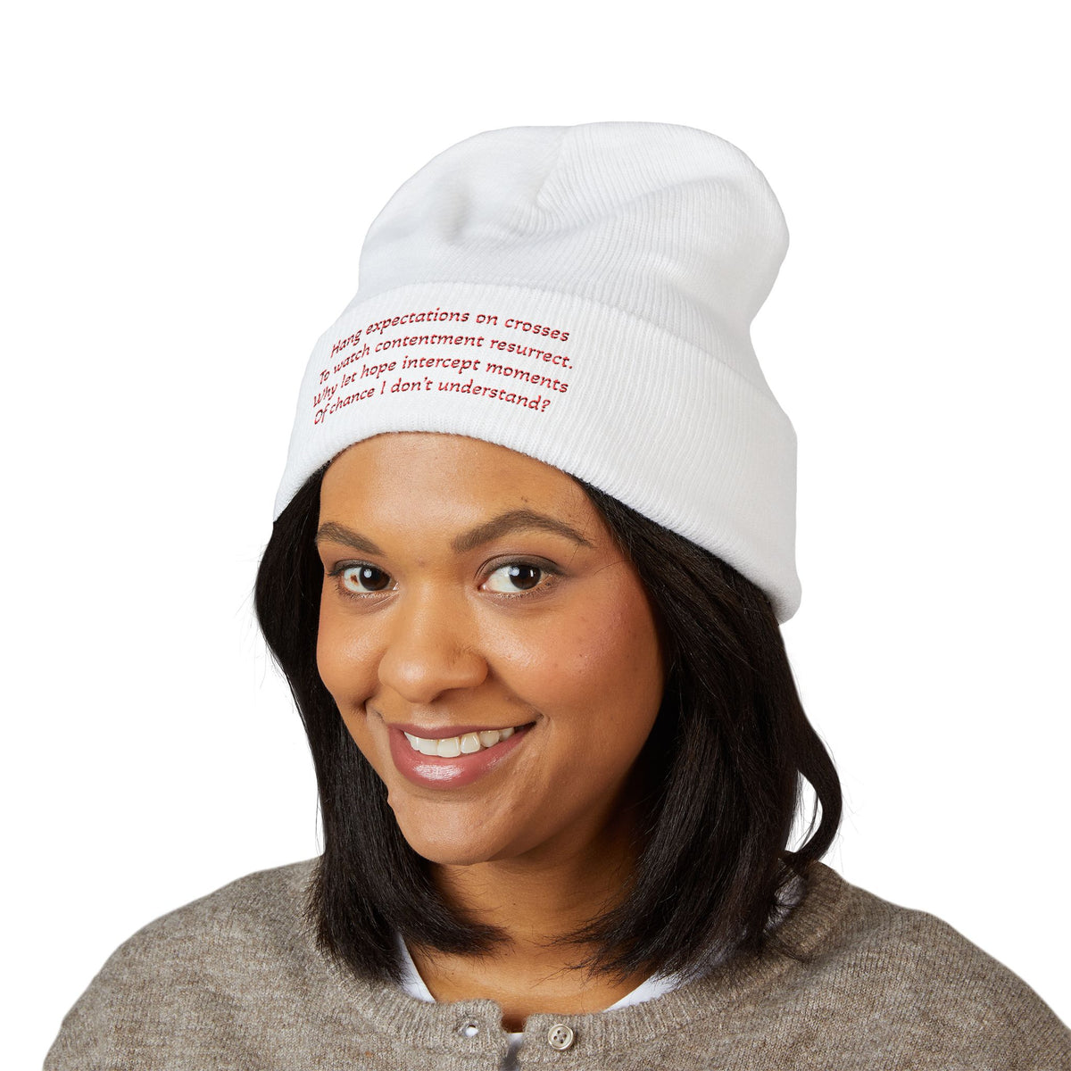 Z. Hang Expectations Beanie (Embroidery)