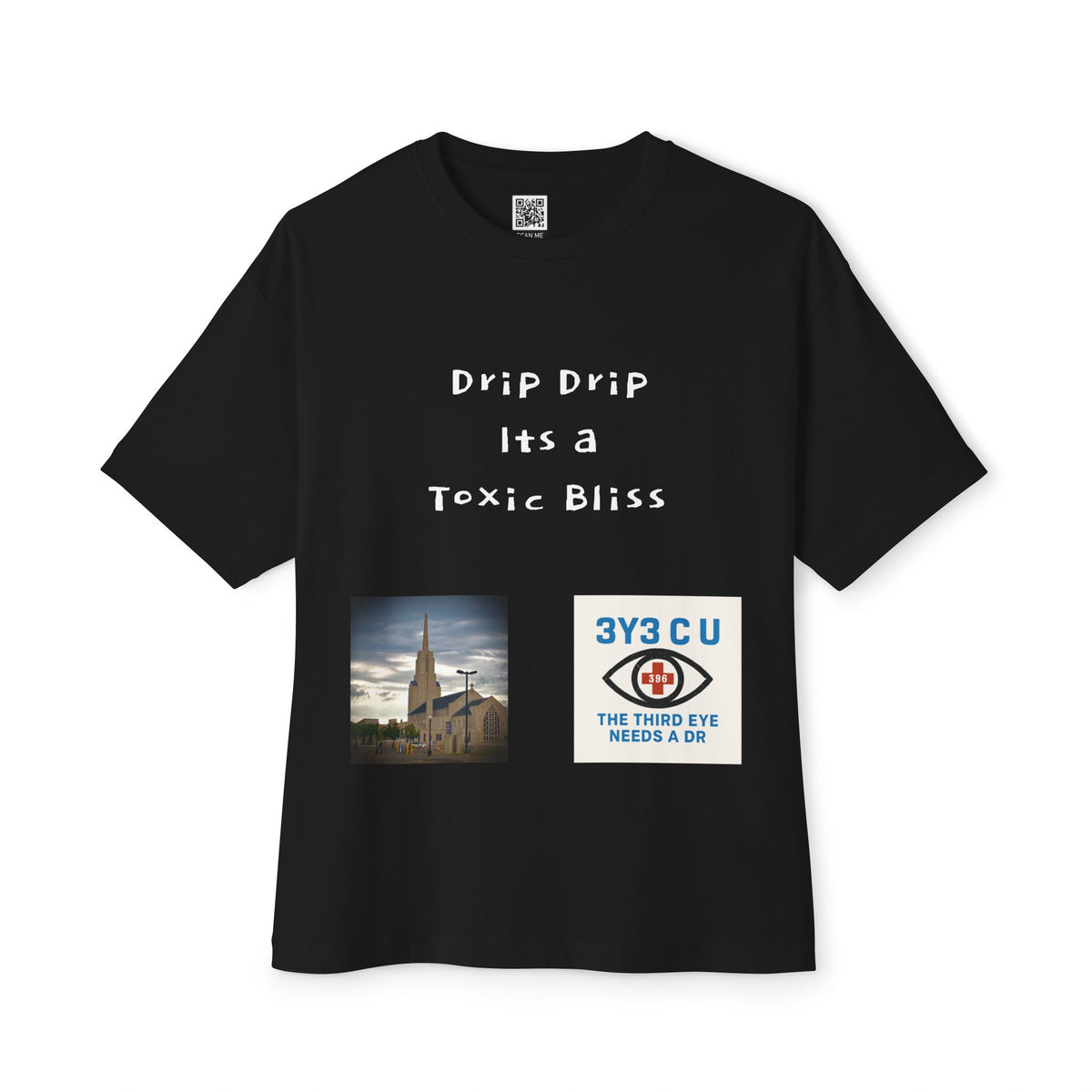 B. Doctrine Built on Bones Boxy Tee