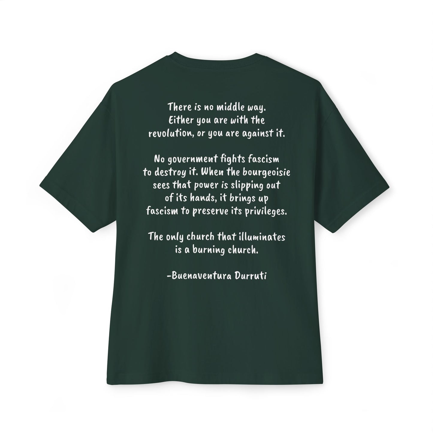 K. Buenaventura Durruti Boxy Tee