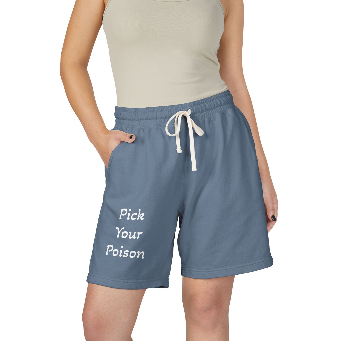 I. Pick Your Poison Lightweight Fleece Sweat Shorts