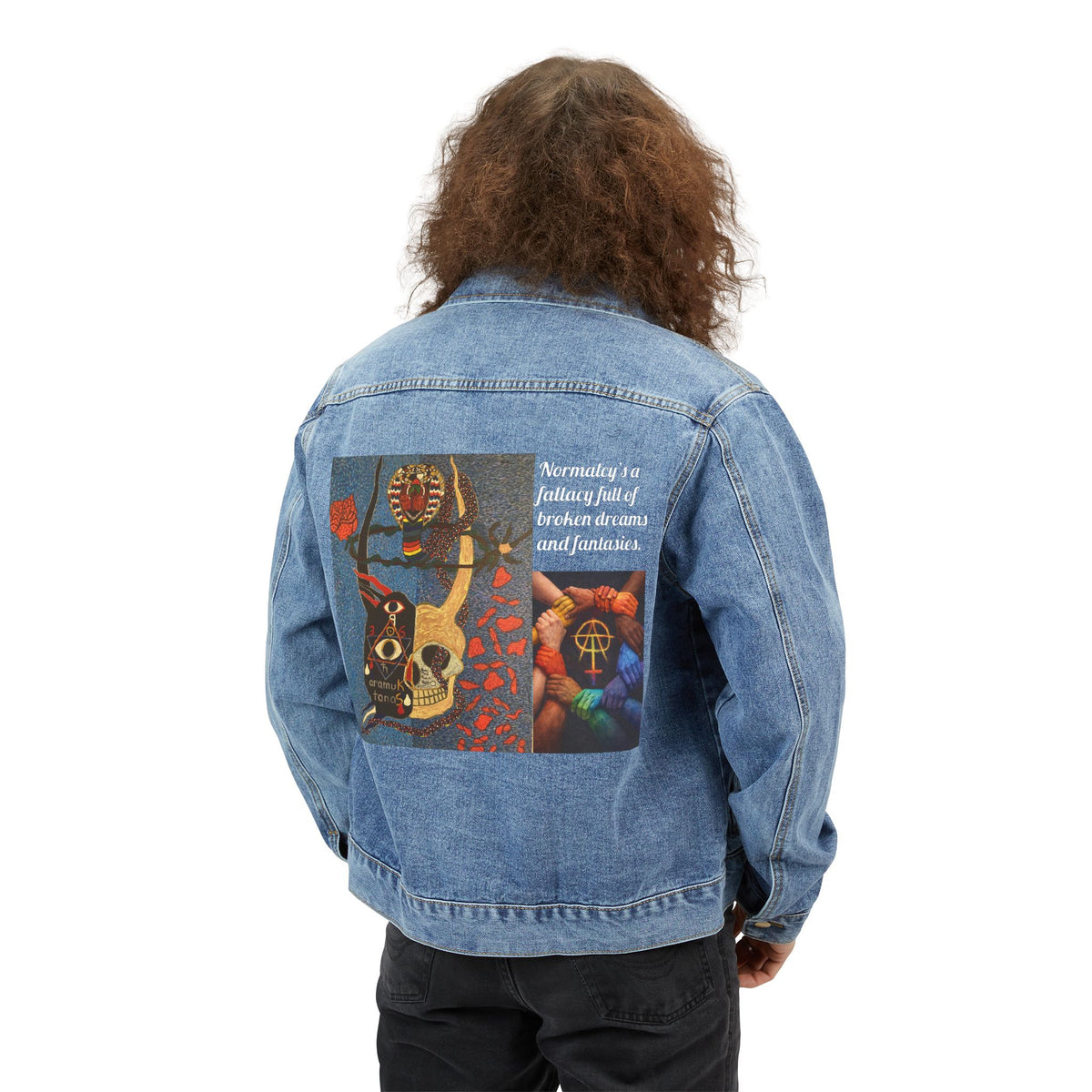 E. Ego Death Denim Jacket