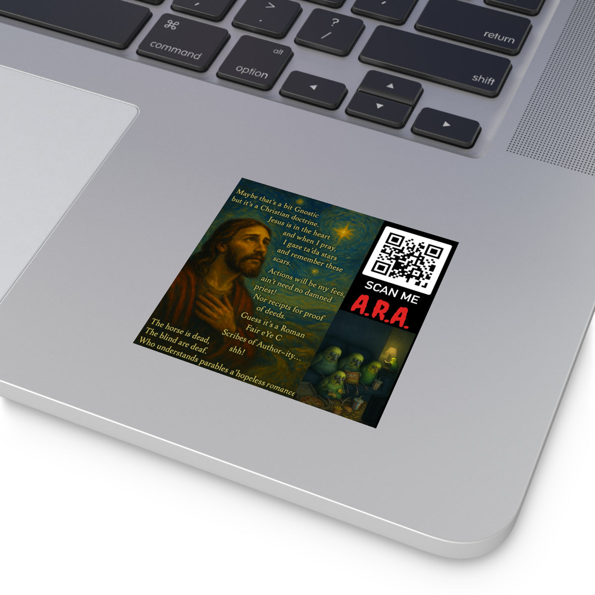 Gnostic Jesus Stickers, Indoor\Outdoor