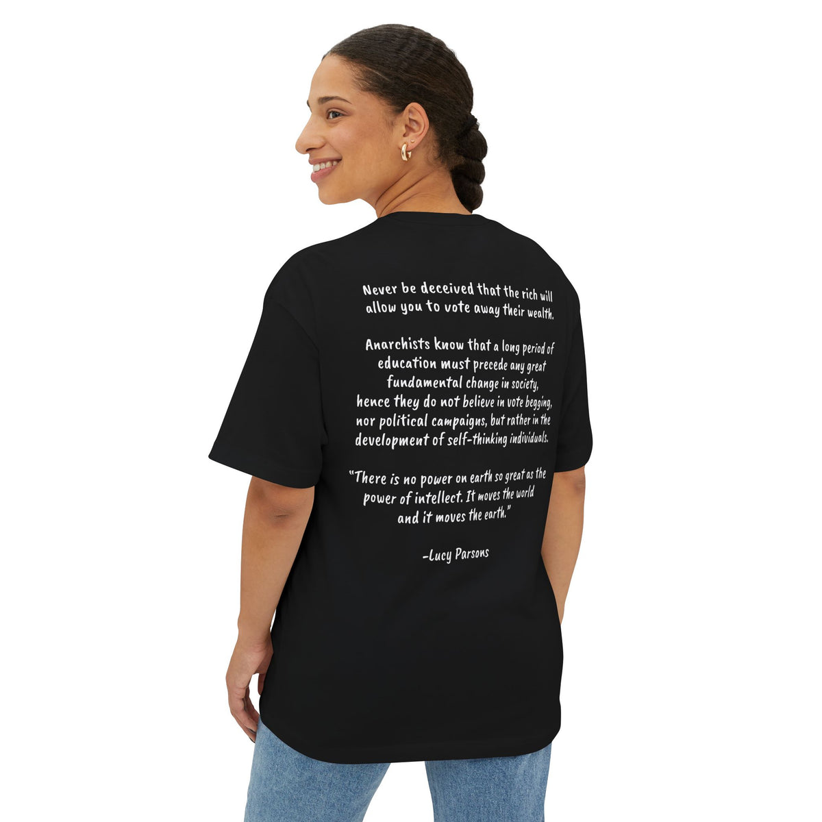F. Lucy Parson Boxy Tee
