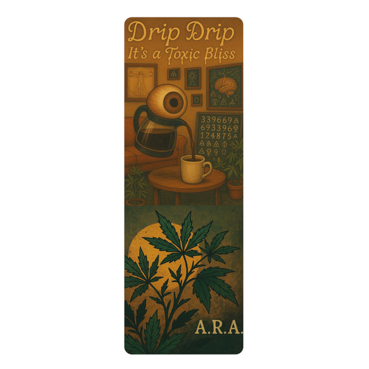 C. Coffee Drips and Green Bliss Yoga Mat