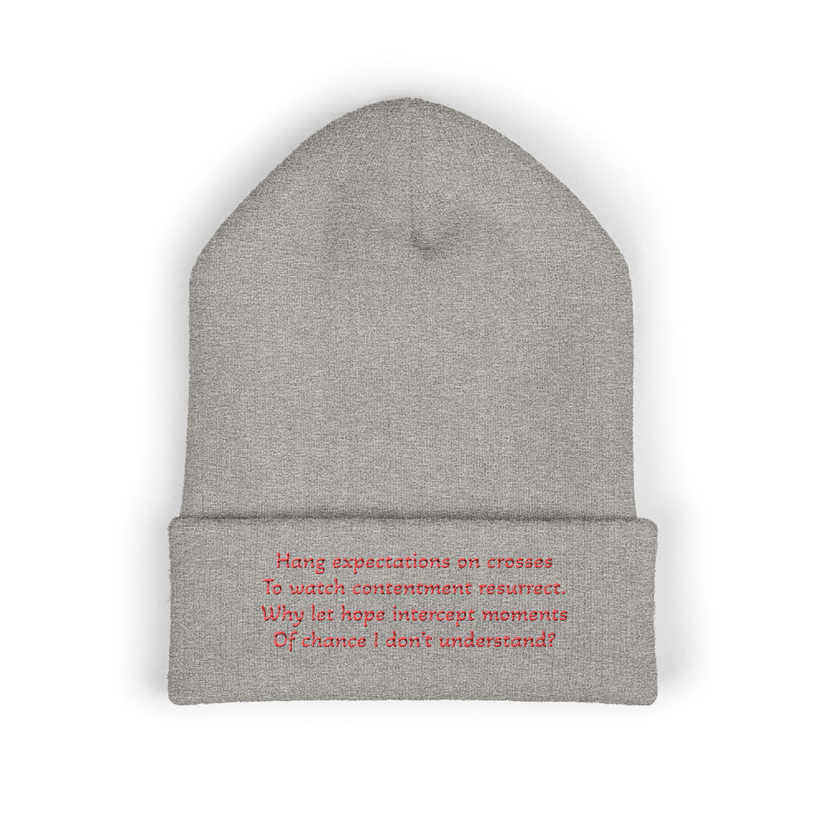 Z. Hang Expectations Beanie (Embroidery)