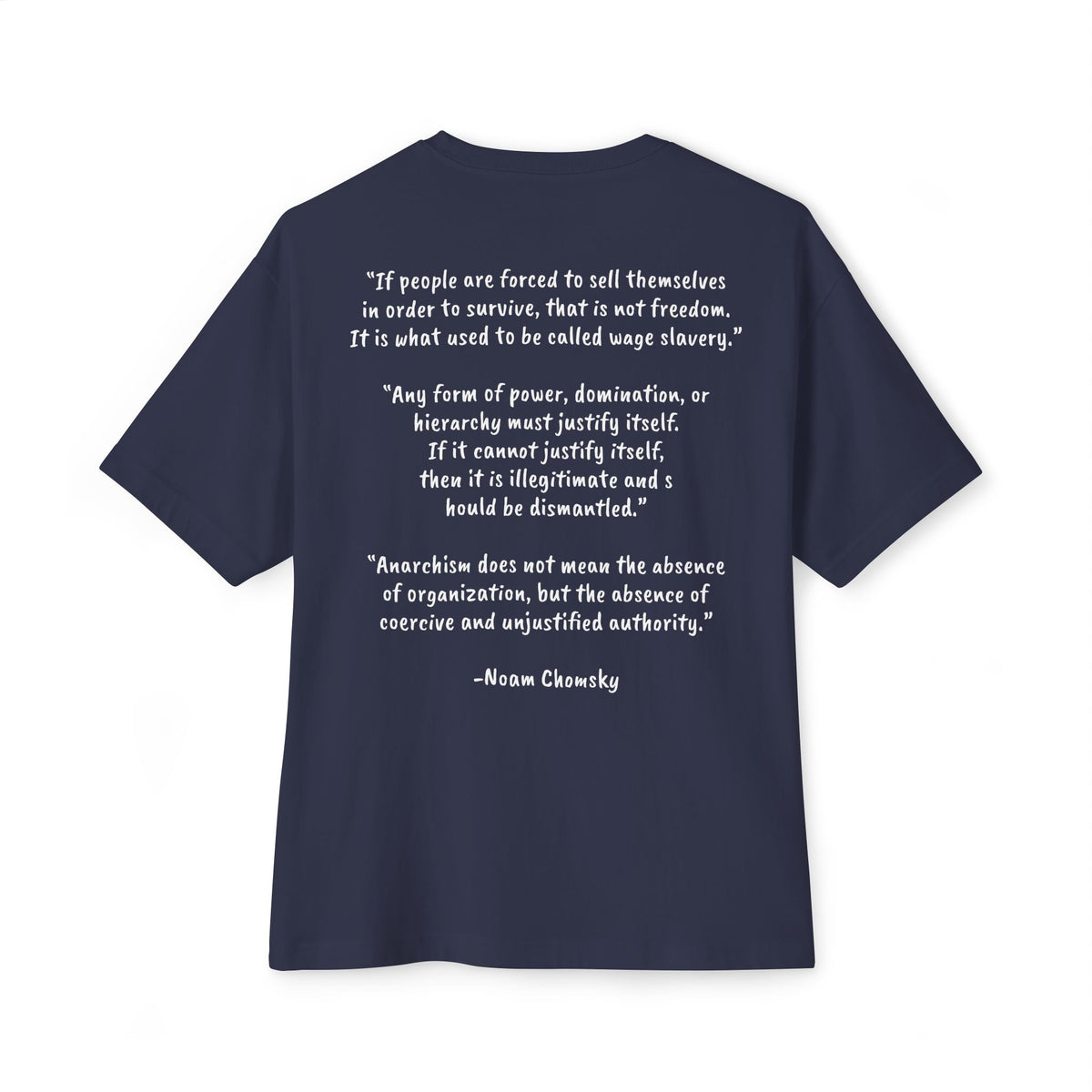 M. Noam Chomsky Boxy Tee