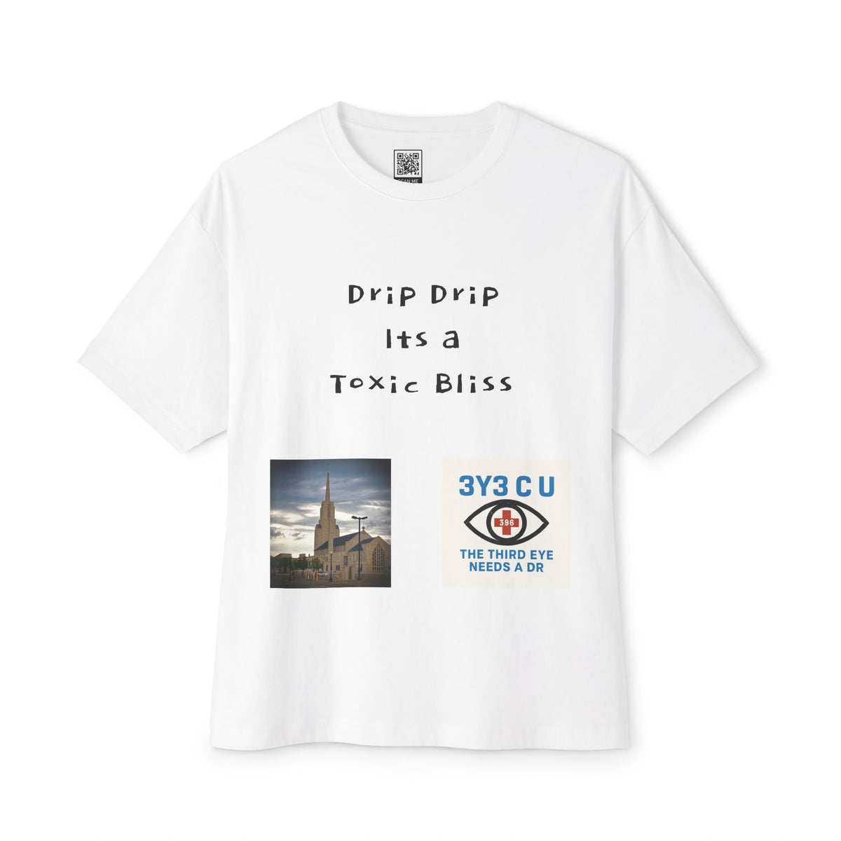 B. Doctrine Built on Bones Boxy Tee