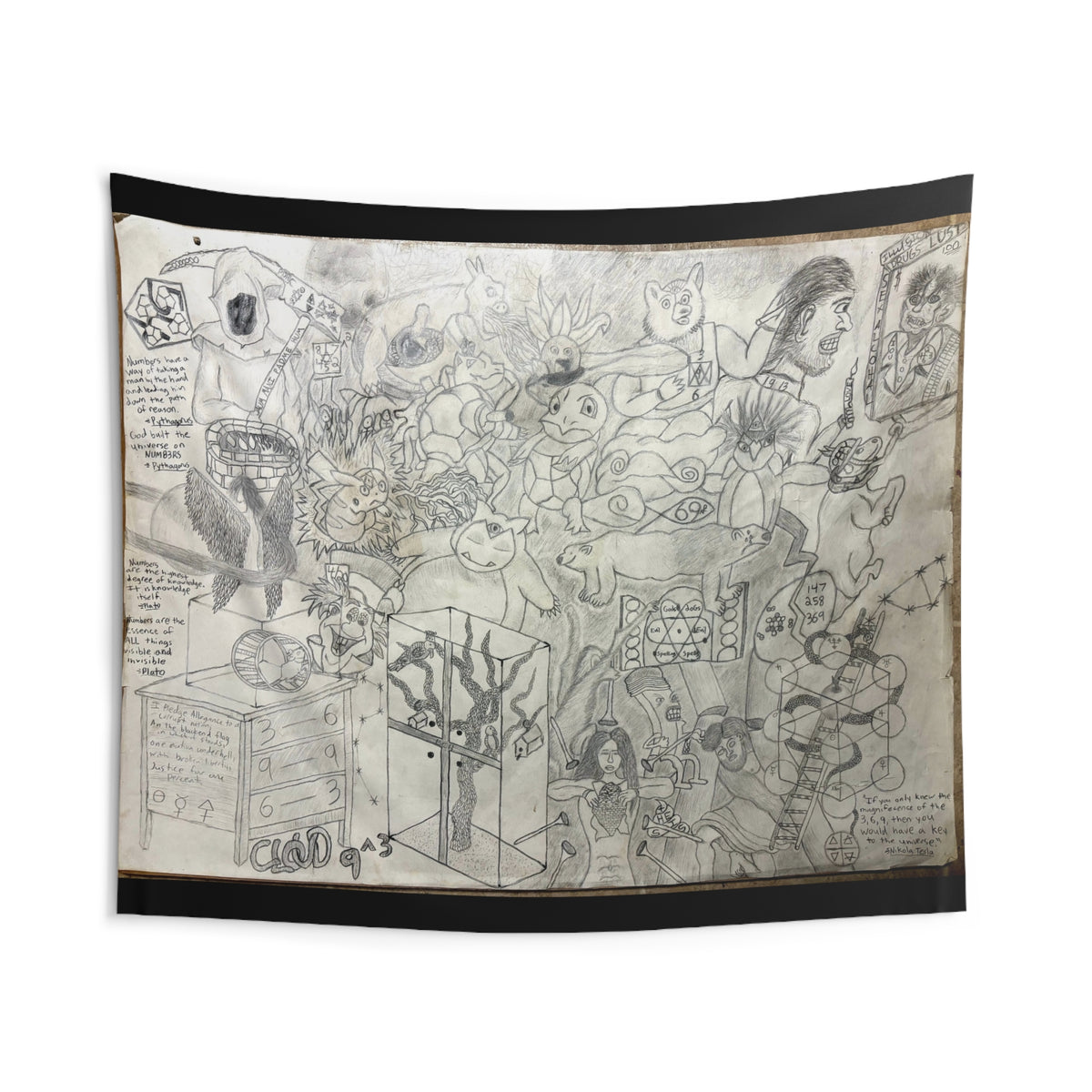 Cloud 9^3 Tapestries