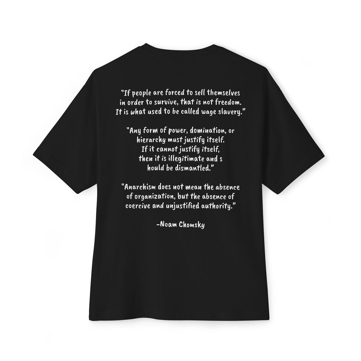 M. Noam Chomsky Boxy Tee