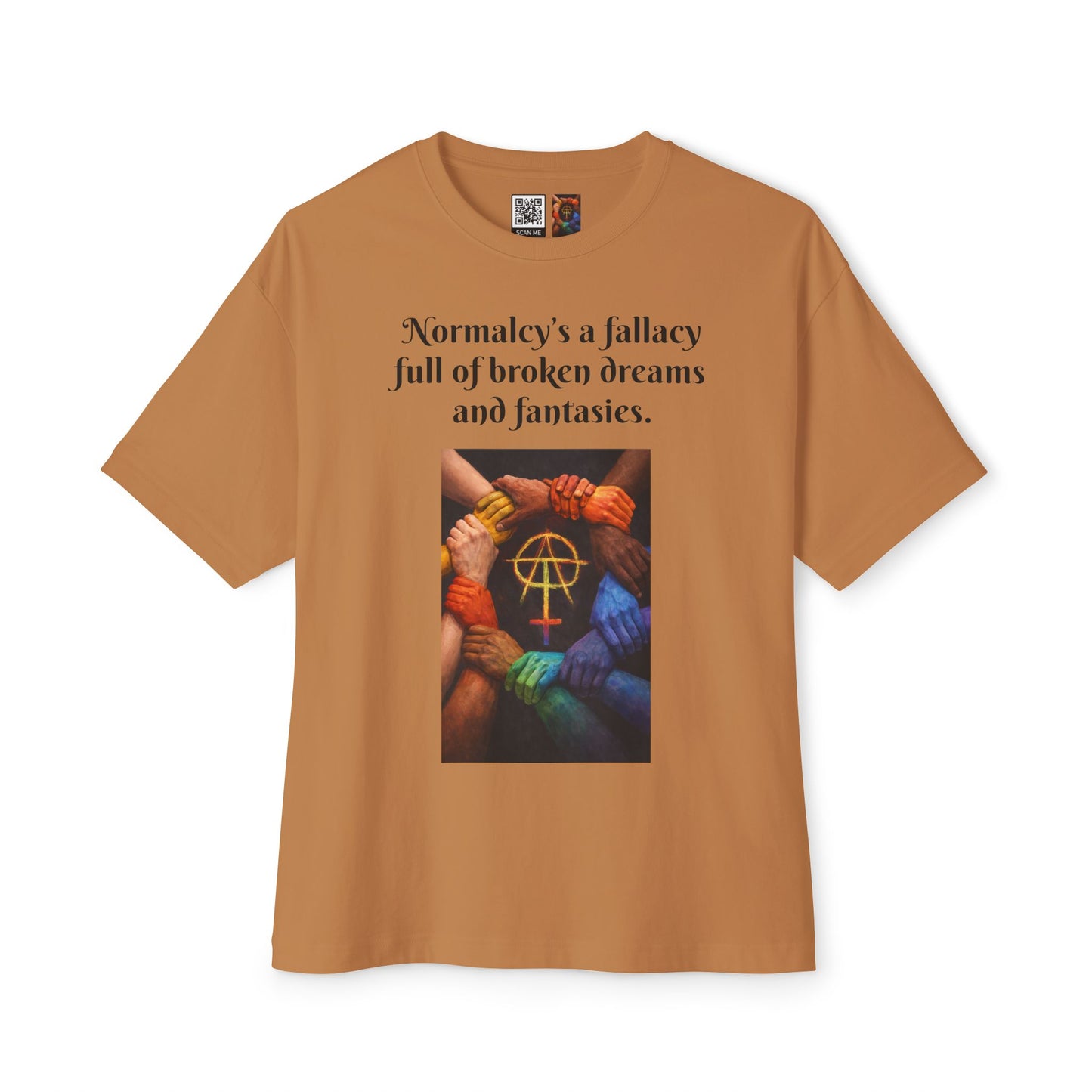 D. Rain On My pARAde Boxy Tee