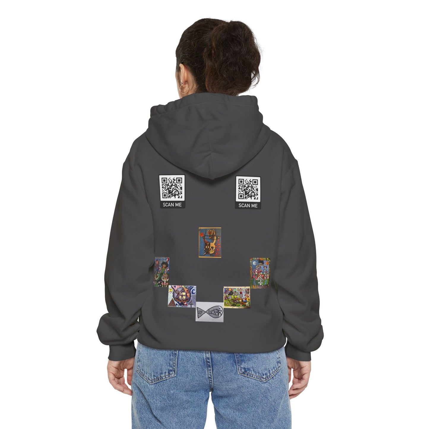 Smile, Say heART Unisex Hoodie