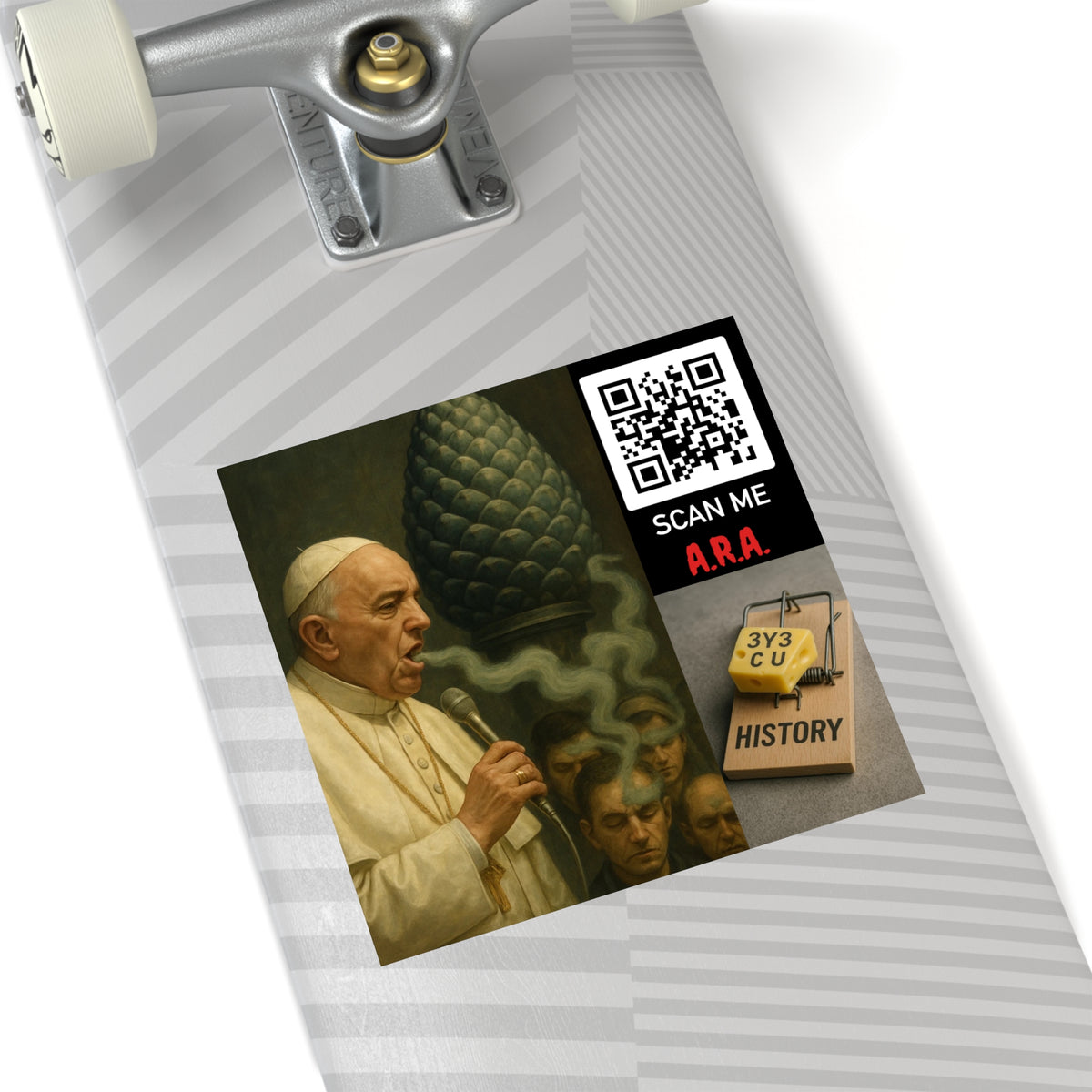 Pope's Smoke Stickers, Indoor\Outdoor