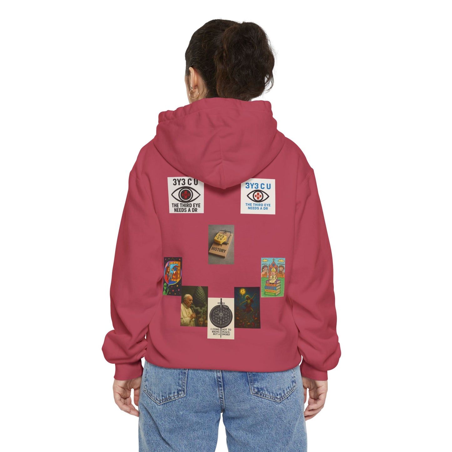AI Anti-Christ Unisex Hoodie