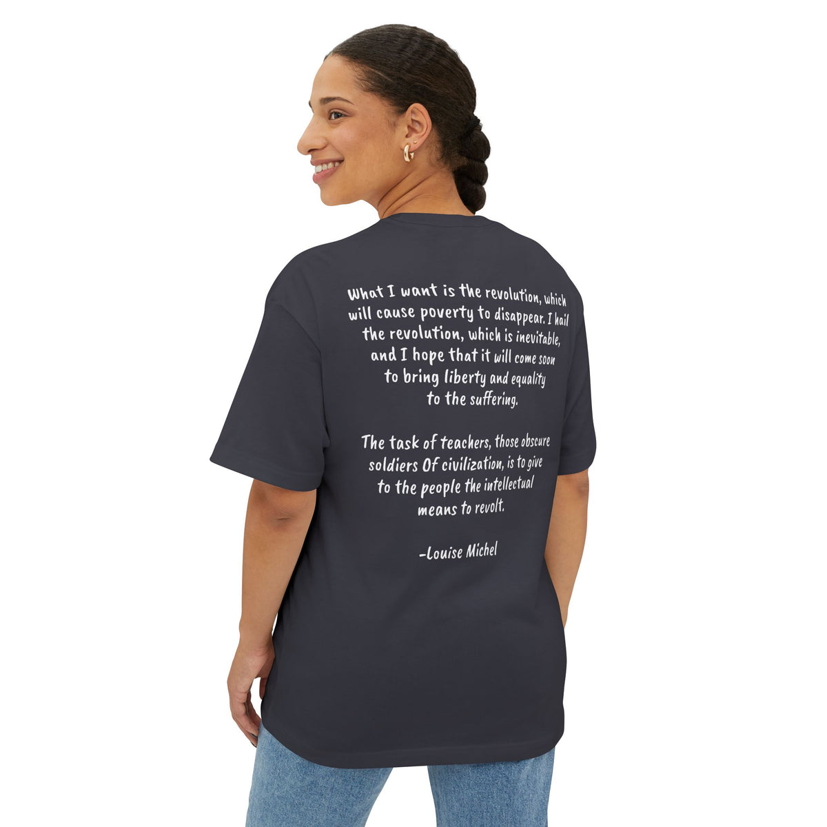 H. Louise Michel Boxy Tee