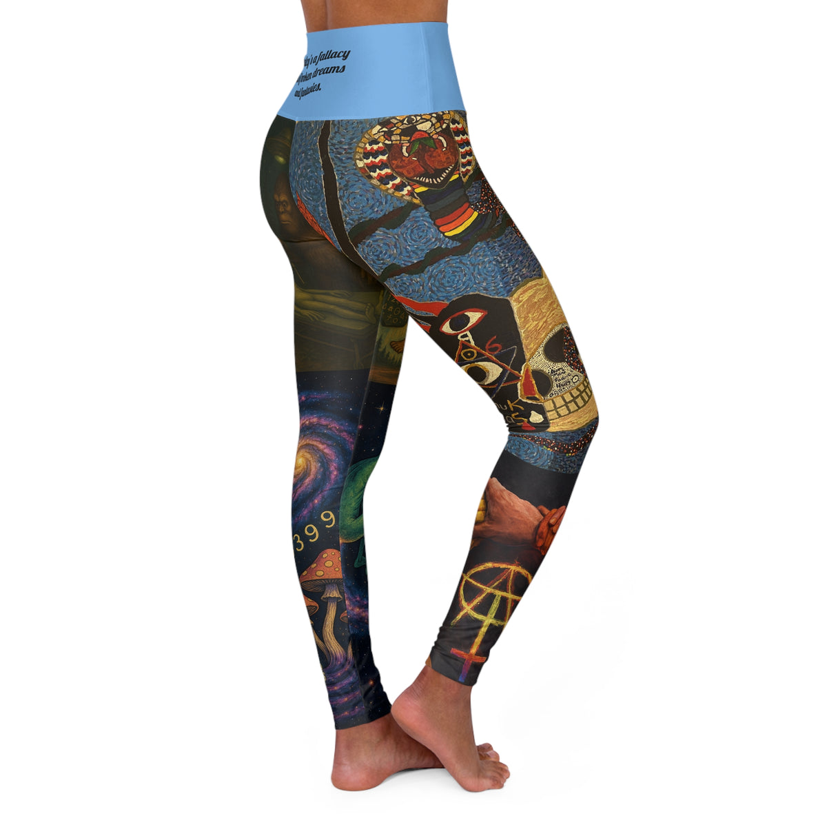 H. Ego Death Yoga Leggings