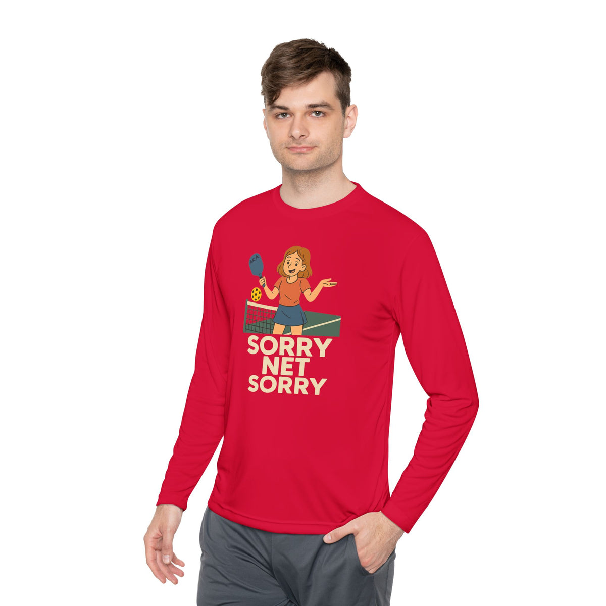Sorry Net Sorry Long Sleeve Tee