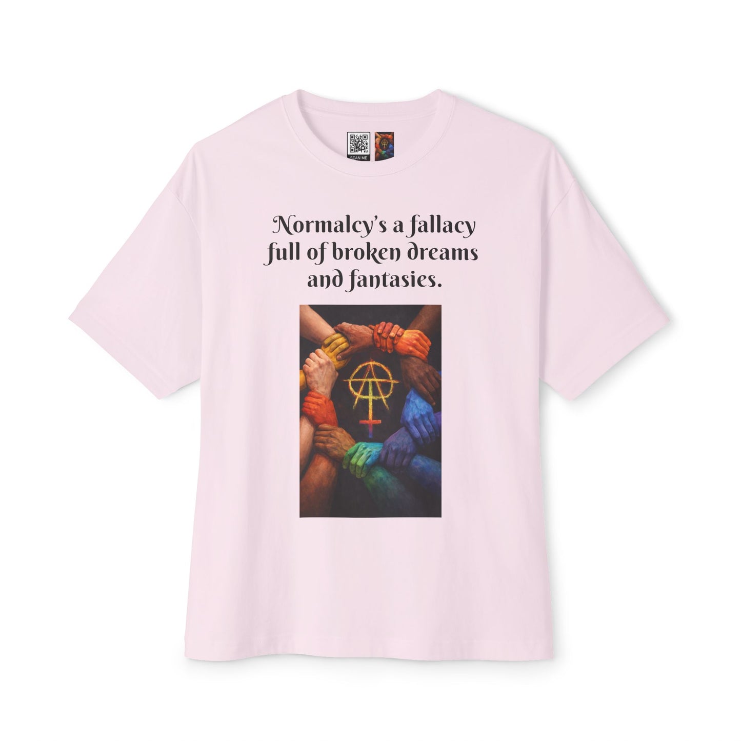 D. Rain On My pARAde Boxy Tee