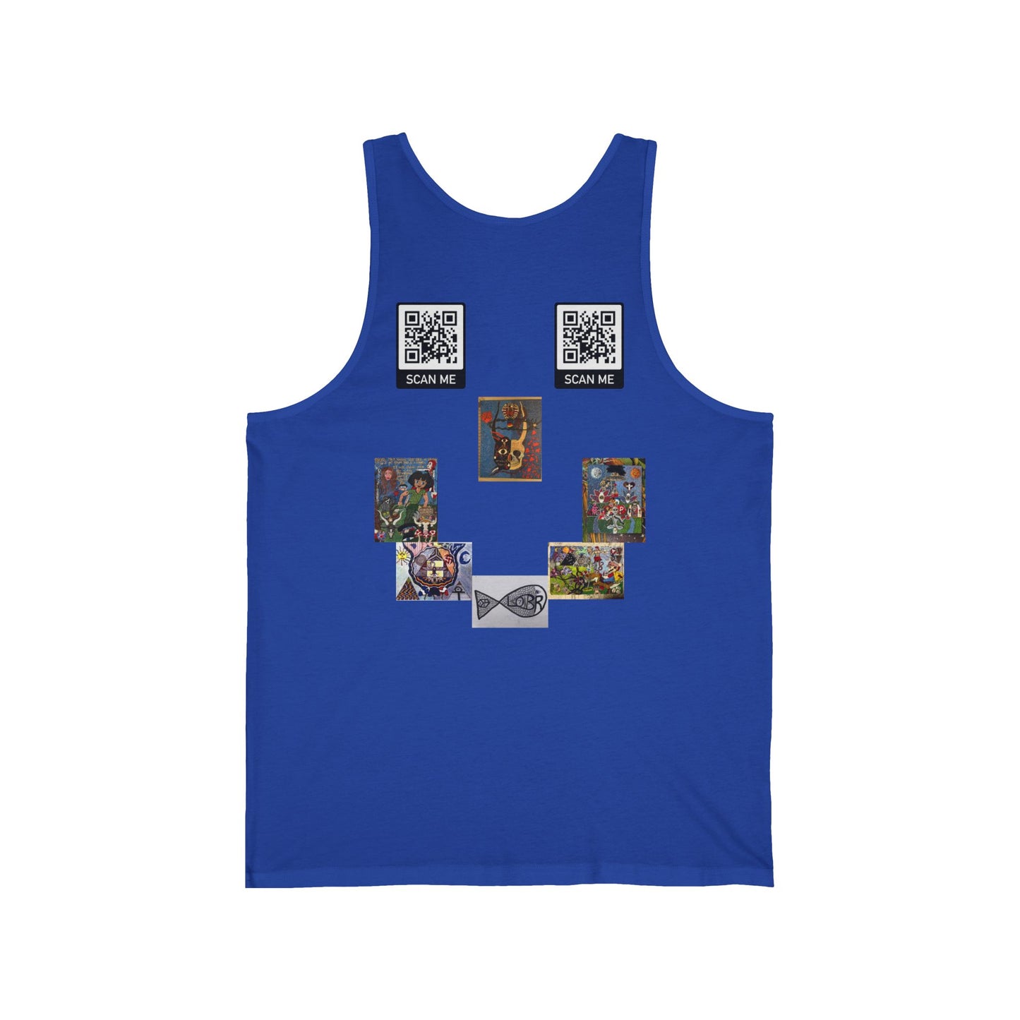 Smile, Say heART Unisex Tank