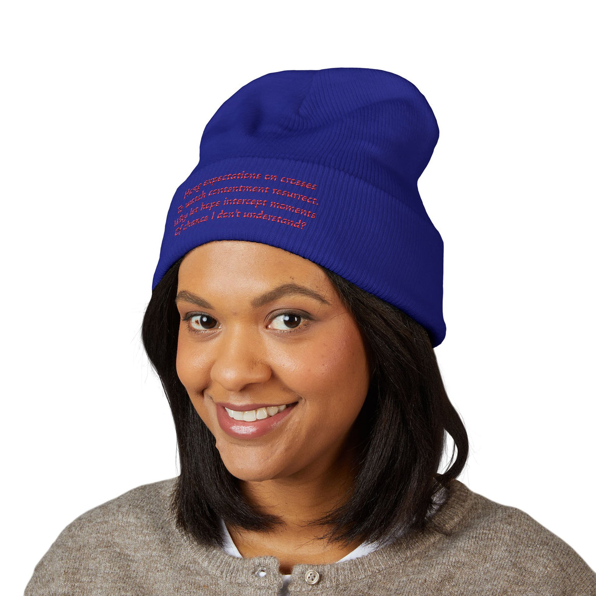 Z. Hang Expectations Beanie (Embroidery)